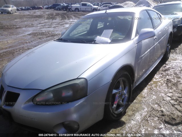 2G2WR544341259851 - 2004 PONTIAC GRAND PRIX GTP WHITE photo 2