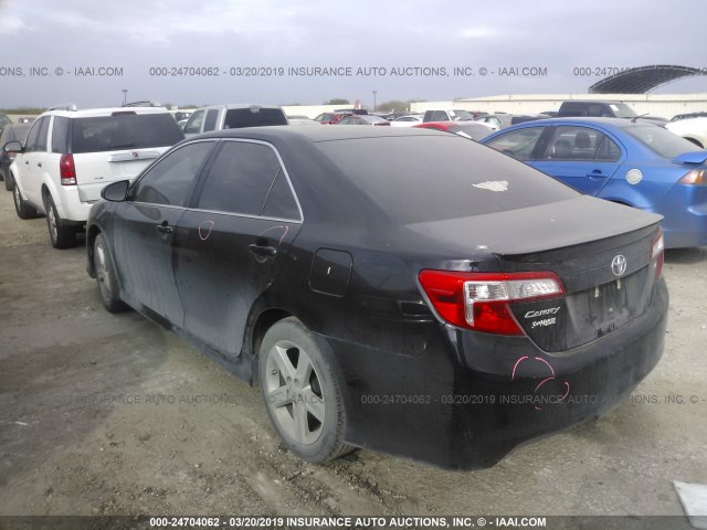 4T1BF1FK4EU811849 - 2014 TOYOTA CAMRY L/SE/LE/XLE 黑色 照片 3