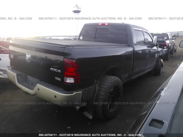 3D7UT2CL6BG582751 - 2011 DODGE RAM 2500 BLACK photo 4