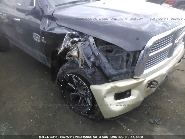 3D7UT2CL6BG582751 - 2011 DODGE RAM 2500 BLACK photo 6