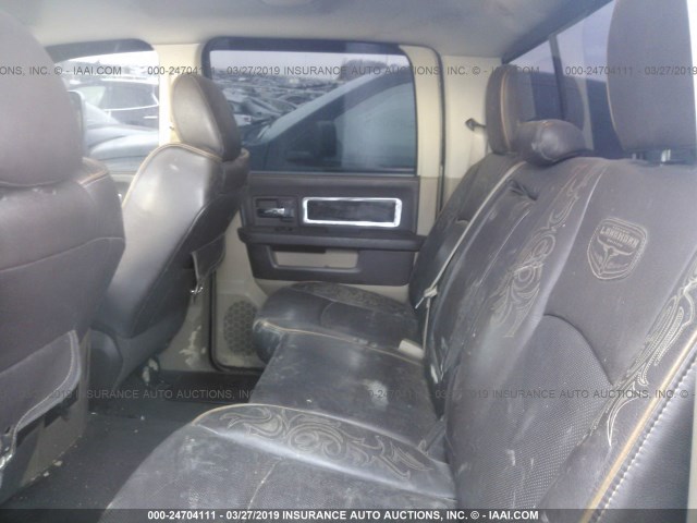 3D7UT2CL6BG582751 - 2011 DODGE RAM 2500 BLACK photo 8