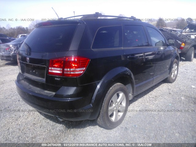 3D4GG57V99T216683 - 2009 DODGE JOURNEY SXT BLACK photo 4