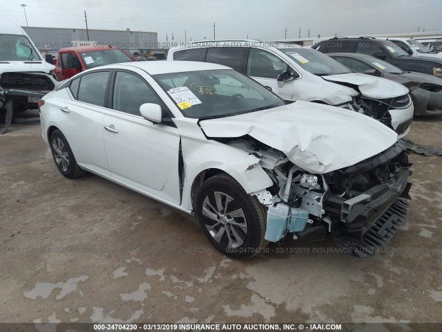 1N4BL4BV9KC151801 - 2019 NISSAN ALTIMA WHITE photo 1