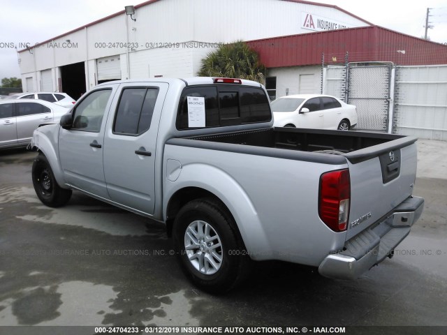 1N6AD0ER7KN710788 - 2019 NISSAN FRONTIER S/SV SILVER photo 3