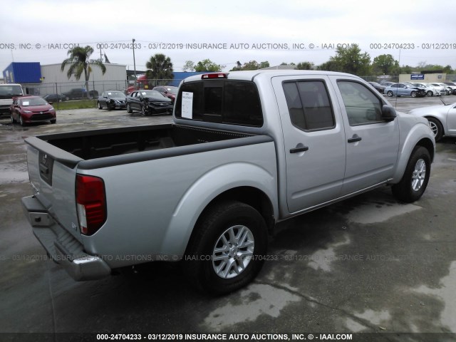 1N6AD0ER7KN710788 - 2019 NISSAN FRONTIER S/SV SILVER photo 4