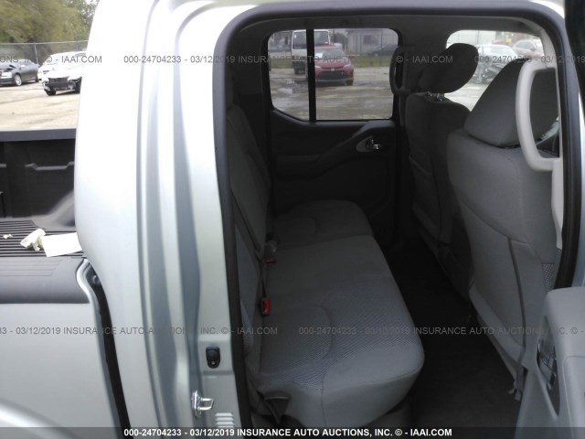 1N6AD0ER7KN710788 - 2019 NISSAN FRONTIER S/SV SILVER photo 8