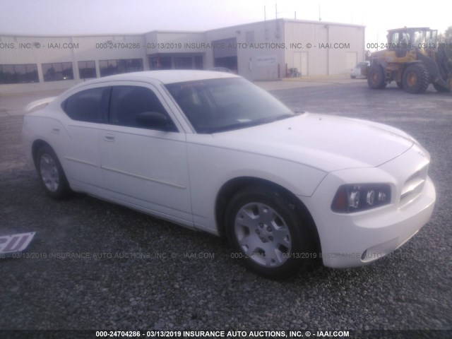 2B3KA43R47H624060 - 2007 DODGE CHARGER SE/SXT WHITE photo 1