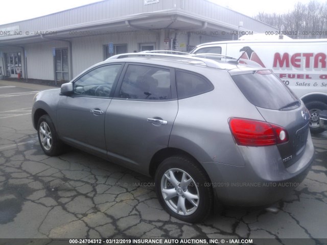 JN8AS5MVXAW604756 - 2010 NISSAN ROGUE S/SL/KROM GRAY photo 3