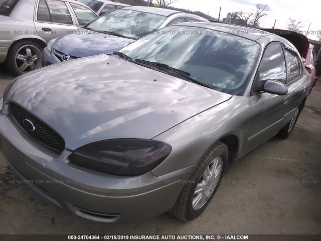 1FAFP56S54G186889 - 2004 FORD TAURUS SEL GRAY photo 2