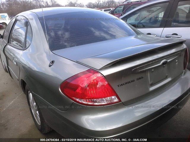 1FAFP56S54G186889 - 2004 FORD TAURUS SEL GRAY photo 3