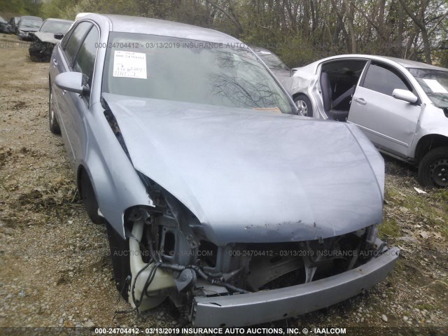 2G1WB58K769330944 - 2006 CHEVROLET IMPALA LS BLUE photo 6