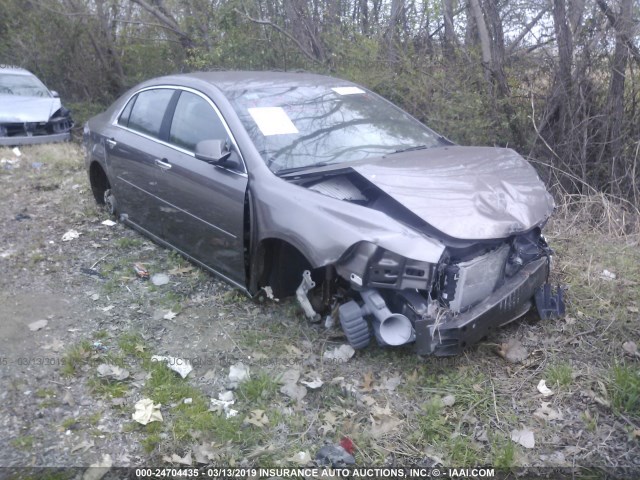 1G1ZC5E03CF163871 - 2012 CHEVROLET MALIBU 1LT BROWN photo 1