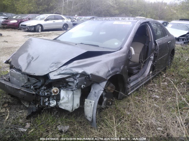 1G1ZC5E03CF163871 - 2012 CHEVROLET MALIBU 1LT BROWN photo 2