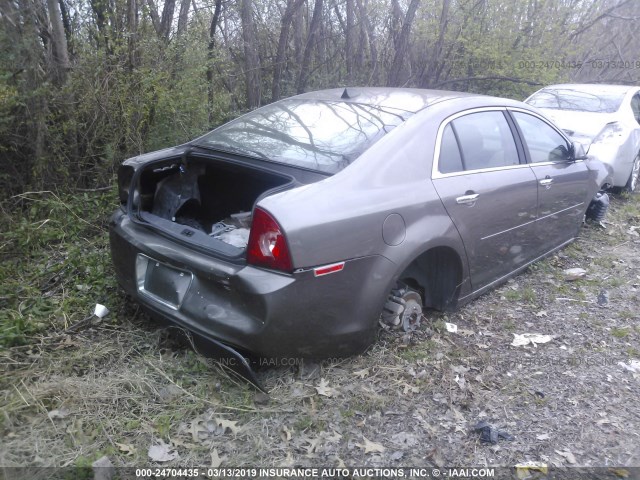 1G1ZC5E03CF163871 - 2012 CHEVROLET MALIBU 1LT BROWN photo 4