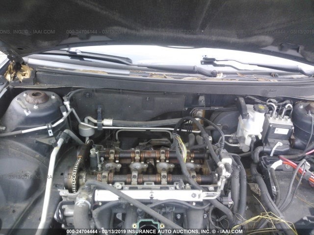 1G2ZF57B684149340 - 2008 PONTIAC G6 VALUE LEADER/BASE Navy photo 10