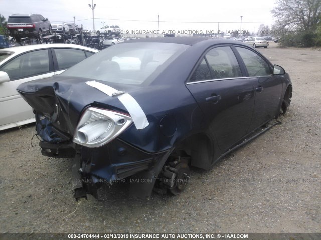 1G2ZF57B684149340 - 2008 PONTIAC G6 VALUE LEADER/BASE Navy photo 4