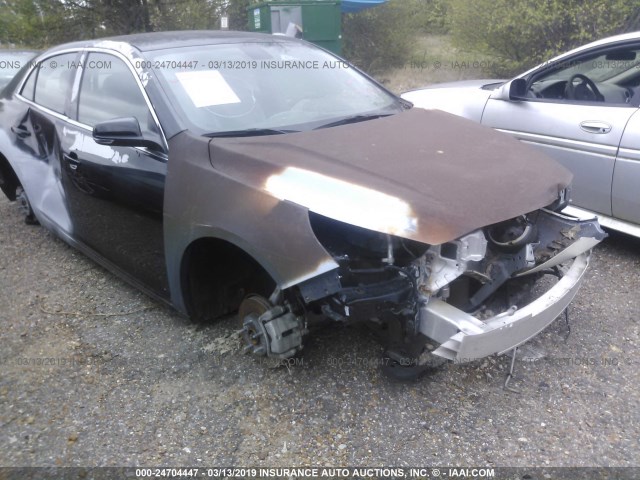 1G11C5SL0EF218601 - 2014 CHEVROLET MALIBU 1LT BLACK photo 1