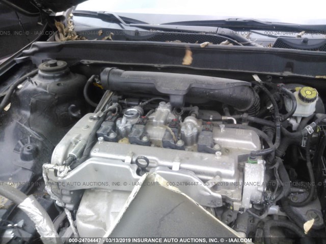 1G11C5SL0EF218601 - 2014 CHEVROLET MALIBU 1LT BLACK photo 10