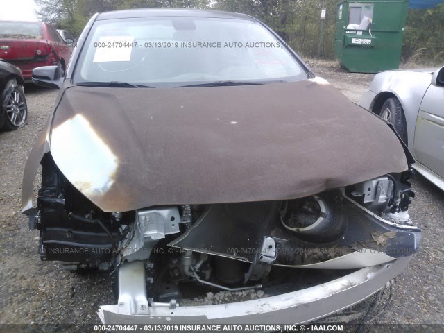 1G11C5SL0EF218601 - 2014 CHEVROLET MALIBU 1LT BLACK photo 6