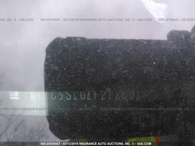 1G11C5SL0EF218601 - 2014 CHEVROLET MALIBU 1LT BLACK photo 9