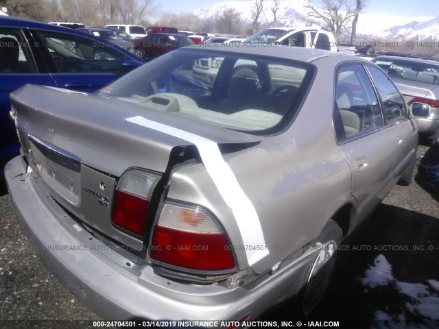 1HGCD5530VA047338 - 1997 HONDA ACCORD LX/EX SILVER photo 4