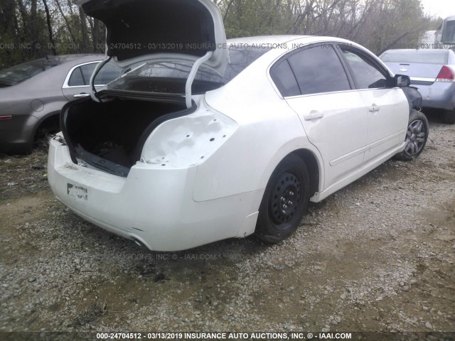 1N4AL21E79N464605 - 2009 NISSAN ALTIMA 2.5/2.5S WHITE photo 4