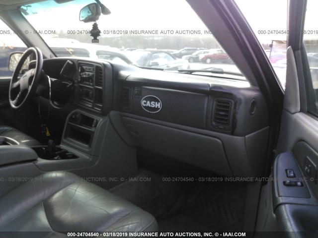 1GKEK13Z93R186903 - 2003 GMC YUKON GRAY photo 5