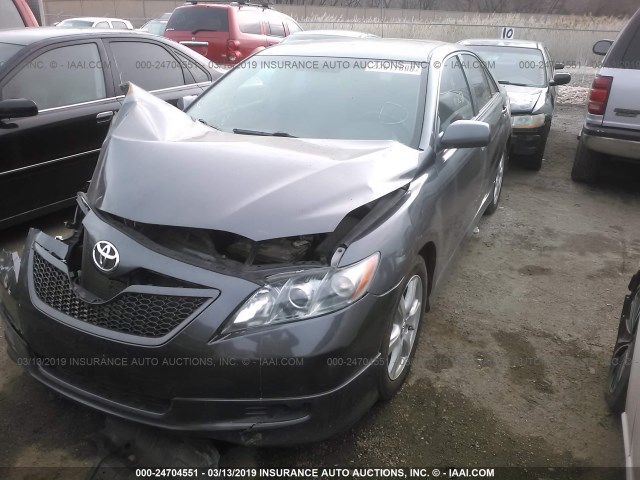 4T1BE46K18U242399 - 2008 TOYOTA CAMRY CE/LE/XLE/SE 蓝色 照片 2