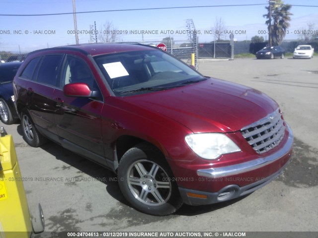 2A8GM68X27R335793 - 2007 CHRYSLER PACIFICA TOURING RED photo 1