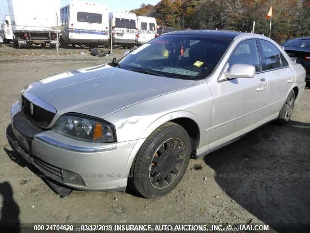 1LNHM86S63Y657188 - 2003 LINCOLN LS SILVER photo 2