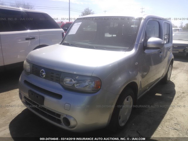 JN8AZ28R49T130887 - 2009 NISSAN CUBE S/SL SILVER photo 2