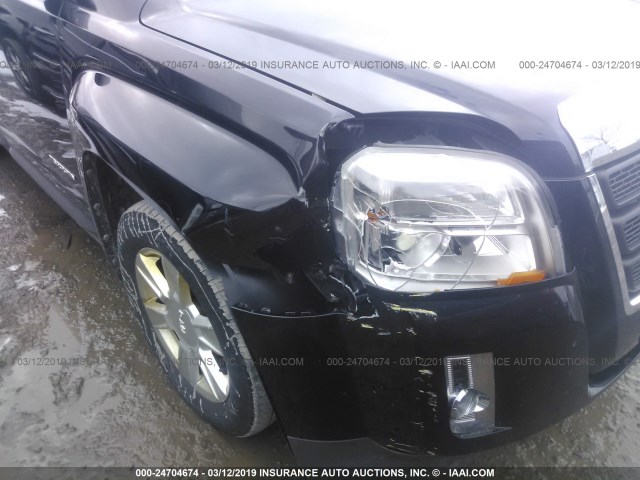 2GKALMEK1C6174656 - 2012 GMC TERRAIN SLE BLACK photo 6