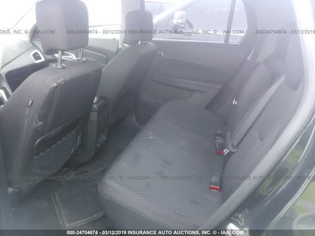 2GKALMEK1C6174656 - 2012 GMC TERRAIN SLE BLACK photo 8