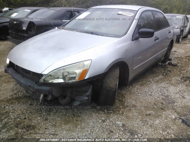 JHMCM56187C005145 - 2007 HONDA ACCORD VALUE GRAY photo 2