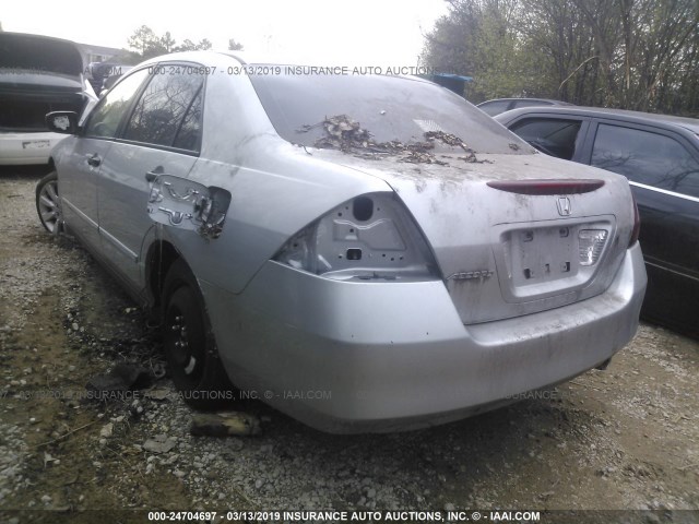 JHMCM56187C005145 - 2007 HONDA ACCORD VALUE GRAY photo 3