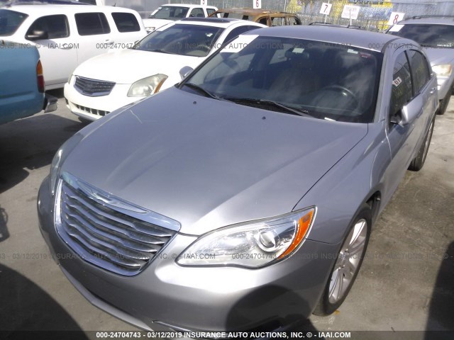 1C3CCBAB6DN761595 - 2013 CHRYSLER 200 LX SILVER photo 6