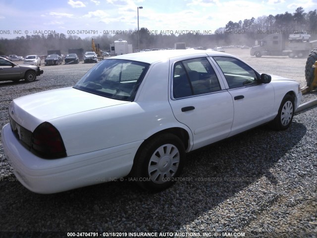 2FAHP71W77X133625 - 2007 FORD CROWN VICTORIA POLICE INTERCEPTOR WHITE photo 4