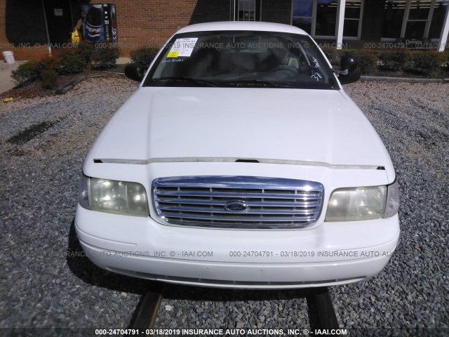 2FAHP71W77X133625 - 2007 FORD CROWN VICTORIA POLICE INTERCEPTOR WHITE photo 6