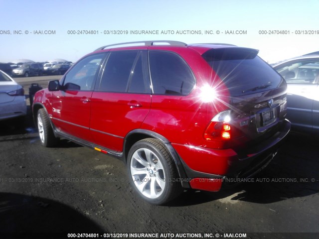5UXFA93526LE83826 - 2006 BMW X5 4.8IS RED photo 8