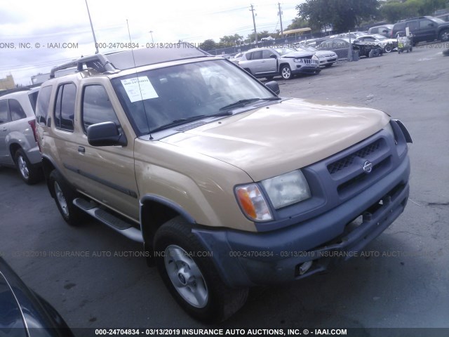 5N1ED28Y01C547104 - 2001 NISSAN XTERRA XE/SE CREAM photo 1