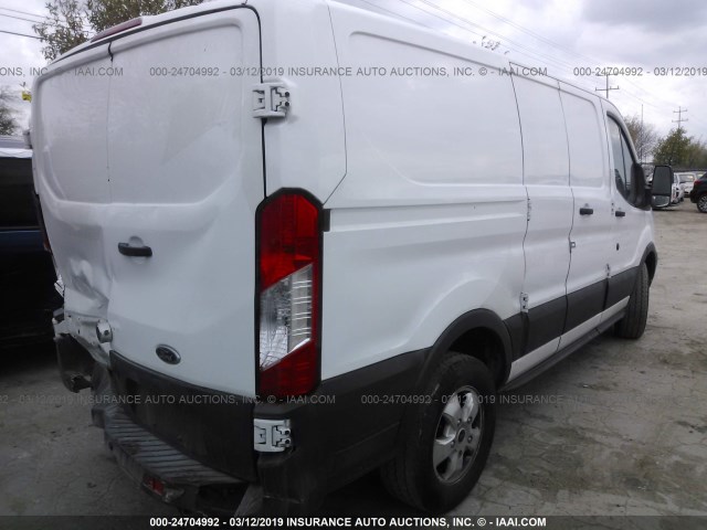 1FTYE1ZM6HKA73227 - 2017 FORD TRANSIT T-150 WHITE photo 4