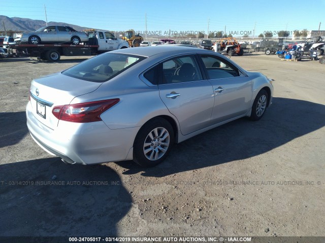 1N4AL3APXJC245368 - 2018 NISSAN ALTIMA 2.5/S/SV/SL/SR SILVER photo 4