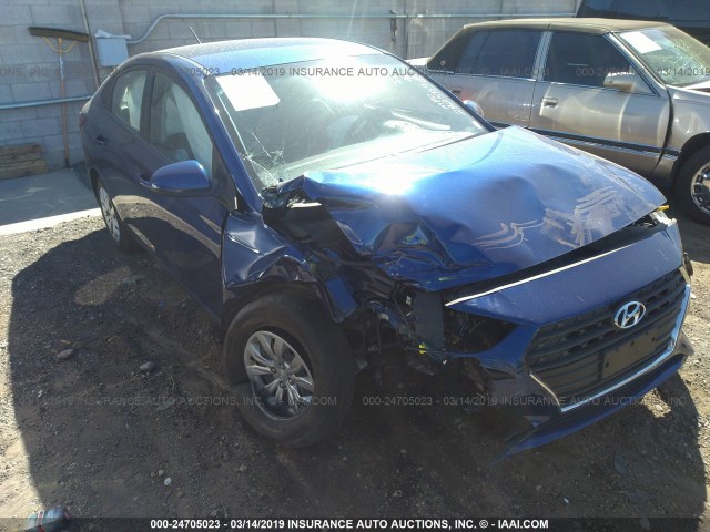 3KPC24A35JE032121 - 2018 HYUNDAI ACCENT SEL BLUE photo 6