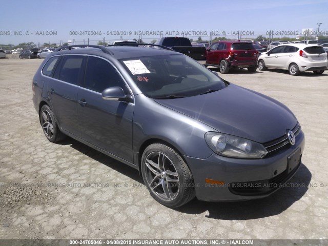 3VWTL8AJ9AM622134 - 2010 VOLKSWAGEN JETTA TDI GRAY photo 1