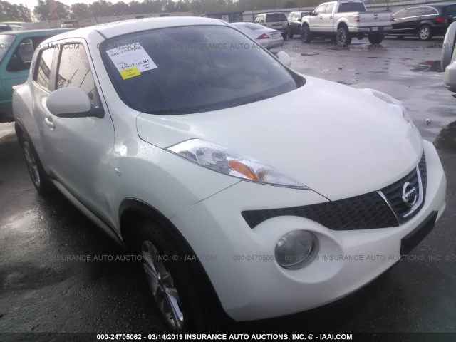 JN8AF5MR9CT103501 - 2012 NISSAN JUKE S/SV/SL WHITE photo 1