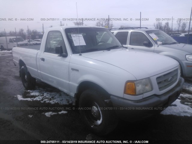 1FTZR11EX1PA73253 - 2001 FORD RANGER WHITE photo 1