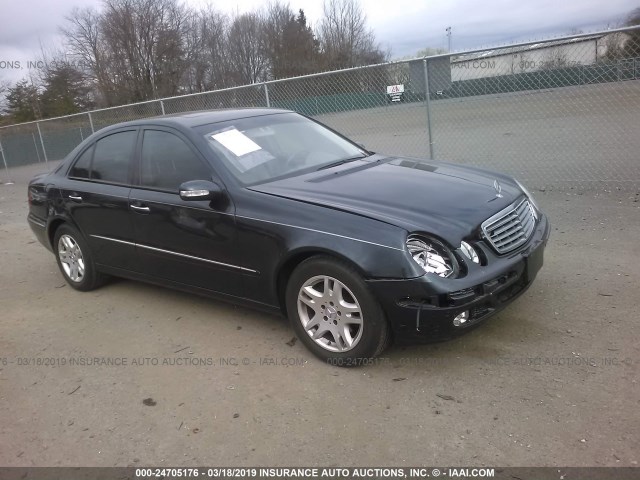 WDBUF65J63A130818 - 2003 MERCEDES-BENZ E 320 BLUE photo 1