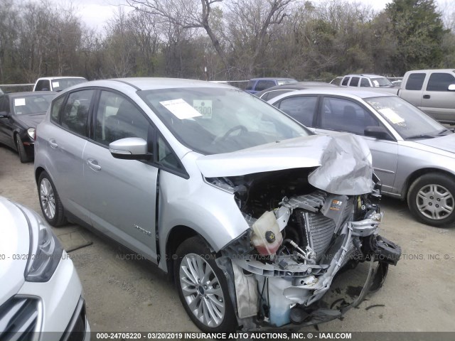 1FADP5AU4JL102449 - 2018 FORD C-MAX SE SILVER photo 1