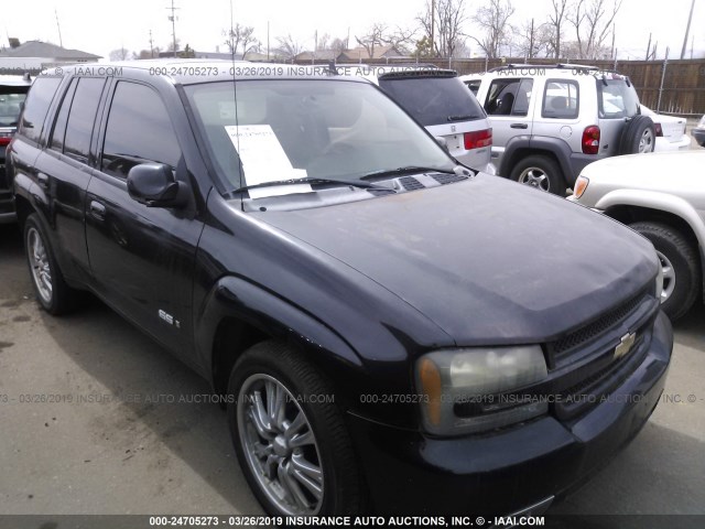 1GNET13H472240792 - 2007 CHEVROLET TRAILBLAZER SS BLACK photo 1