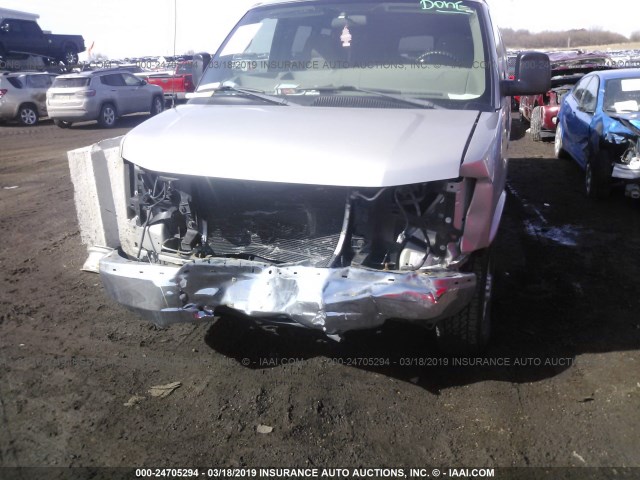 1GJHG39U551253170 - 2005 GMC SAVANA G3500 SILVER photo 6